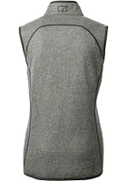 Cutter and Buck New Orleans Saints Womens Grey Mainsail Vest