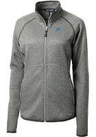 Cutter and Buck Detroit Lions Womens Grey Mainsail Light Weight Jacket