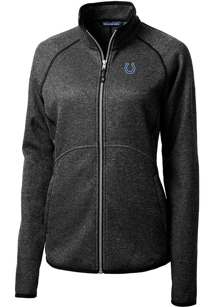Cutter and Buck Indianapolis Colts Womens Charcoal Mainsail Light Weight Jacket