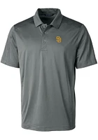 Cutter and Buck San Diego Padres Mens Prospect Textured Short Sleeve Polo