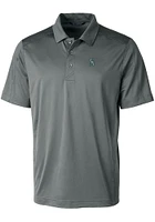 Cutter and Buck Seattle Mariners Mens Prospect Textured Short Sleeve Polo