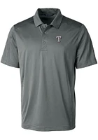 Cutter and Buck Texas Rangers Mens Prospect Textured Short Sleeve Polo