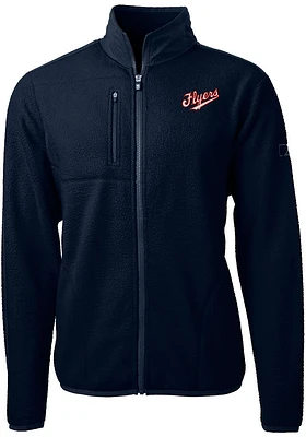 Cutter and Buck Dayton Flyers Mens Navy Blue Vault Cascade Sherpa Big Tall Light Weight Jack..