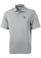 Cutter and Buck Chicago White Sox Mens Virtue Eco Pique Short Sleeve Polo