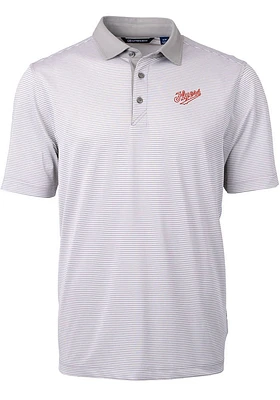 Cutter and Buck Dayton Flyers Vault Virtue Eco Pique Micro Stripe Big Tall Polo