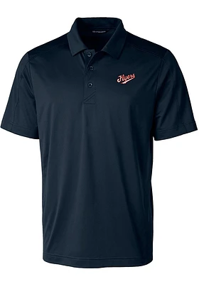 Cutter and Buck Dayton Flyers Navy Blue Prospect Vault Big Tall Polo