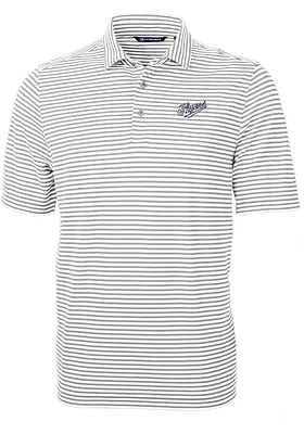 Cutter and Buck Dayton Flyers Vault Virtue Eco Pique Stripe Big Tall Polo