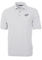 Cutter and Buck Dayton Flyers Vault Virtue Eco Pique Stripe Big Tall Polo