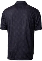 Cutter and Buck Cincinnati Bengals Mens Helmet Pike Double Dot Short Sleeve Polo