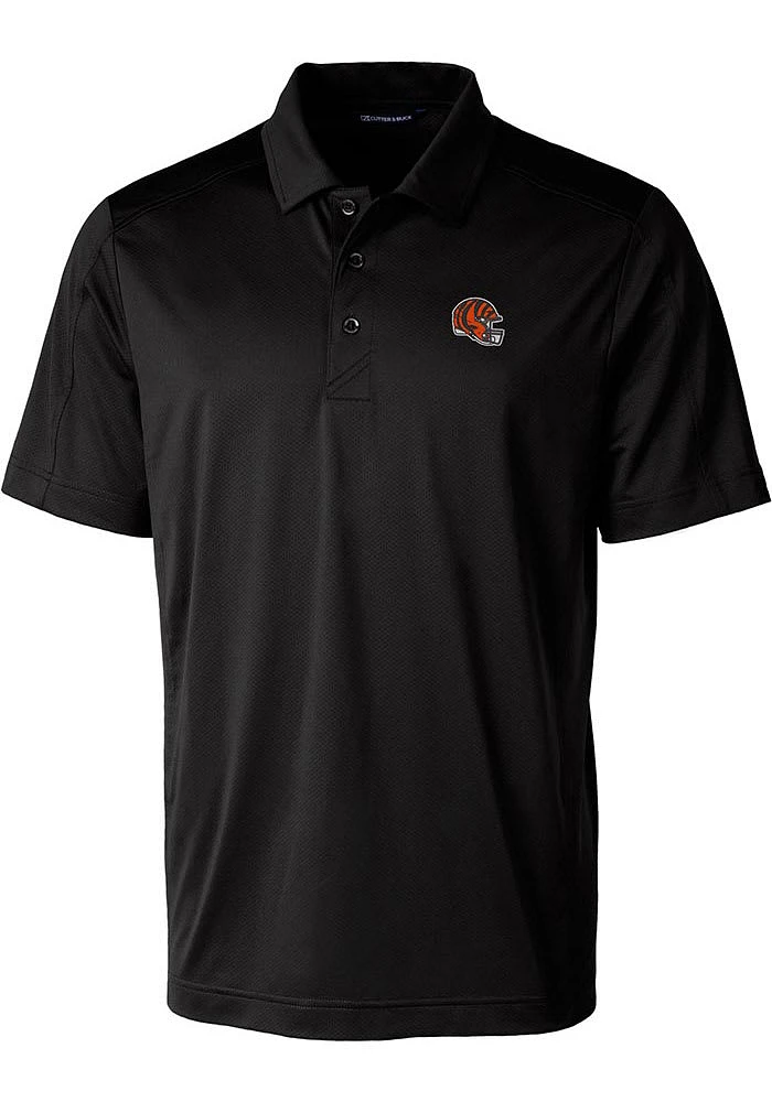 Cutter and Buck Cincinnati Bengals Mens Helmet Prospect Short Sleeve Polo