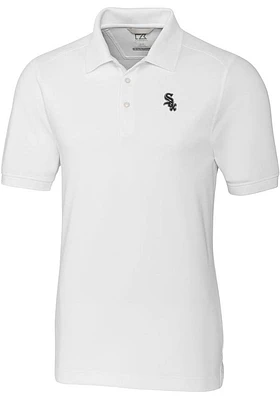 Cutter and Buck Chicago White Sox Mens Advantage Short Sleeve Polo