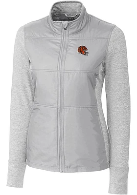 Cutter and Buck Cincinnati Bengals Womens Helmet Stealth Medium Weight Jacket