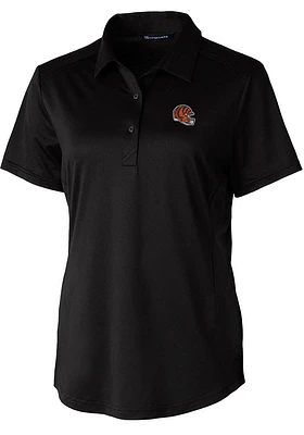 Cutter and Buck Cincinnati Bengals Womens Helmet Prospect Short Sleeve Polo Shirt