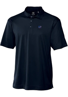 Cutter and Buck Cincinnati Bengals Navy Blue Drytec Genre Big Tall Polo