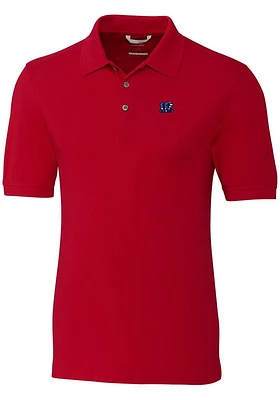 Cutter and Buck Cincinnati Bengals Red Advantage Big Tall Polo