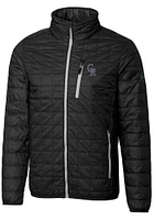 Cutter and Buck Colorado Rockies Mens Black Rainier PrimaLoft Puffer Filled Jacket