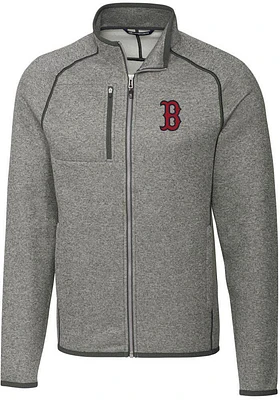 Cutter and Buck Boston Red Sox Mens Mainsail Medium Weight Jacket