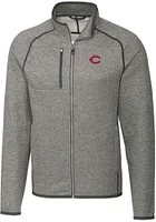 Cutter and Buck Cincinnati Reds Mens Mainsail Medium Weight Jacket