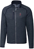 Cutter and Buck Los Angeles Angels Mens Navy Blue Mainsail Medium Weight Jacket