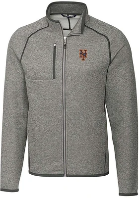 Cutter and Buck New York Mets Mens Mainsail Medium Weight Jacket