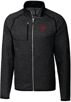 Cutter and Buck Philadelphia Phillies Mens Charcoal Mainsail Medium Weight Jacket