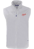 Cutter and Buck Dayton Flyers Big Tall Grey Charter Vault Mens Vest