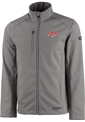 Cutter and Buck Dayton Flyers Mens Grey Vault Evoke Light Weight Jacket