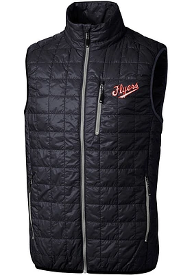 Cutter and Buck Dayton Flyers Mens Navy Blue Vault Rainier PrimaLoft Sleeveless Jacket