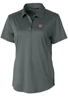 Cutter and Buck Washington Nationals Womens Prospect Textured Short Sleeve Polo Shirt