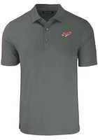 Cutter and Buck Dayton Flyers Mens Vault Forge Recycled Short Sleeve Polo