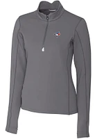 Cutter and Buck Toronto Blue Jays Womens Traverse Qtr Zip