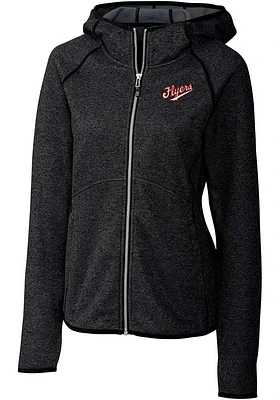 Cutter and Buck Dayton Flyers Womens Charcoal Mainsail Vault Medium Weight Jacket