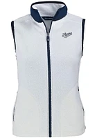 Cutter and Buck Dayton Flyers Womens White Cascade Sherpa Vault Vest