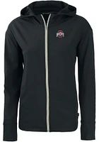 Cutter and Buck Ohio State Buckeyes Womens Solid Daybreak Light Weight Jacket