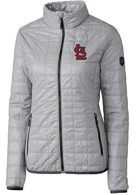 Cutter and Buck St Louis Cardinals Womens Rainier PrimaLoft Puffer Filled Jacket