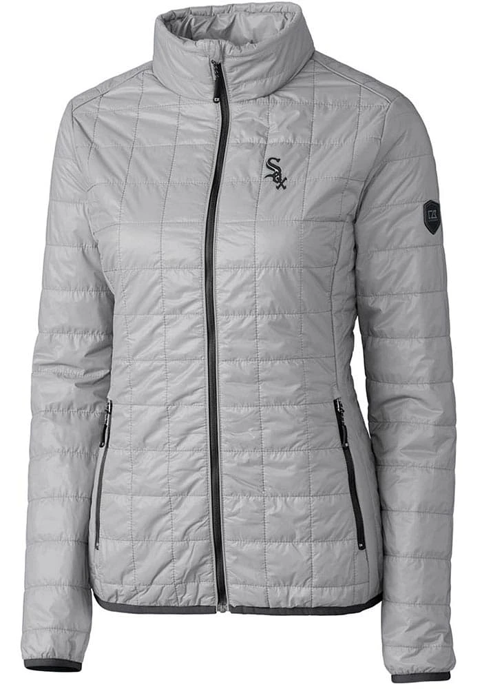 Cutter and Buck Chicago White Sox Womens Rainier PrimaLoft Puffer Filled Jacket