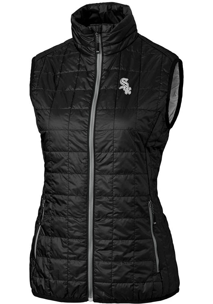 Cutter and Buck Chicago White Sox Womens Rainier PrimaLoft Puffer Vest