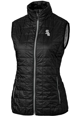 Cutter and Buck Chicago White Sox Womens Rainier PrimaLoft Puffer Vest