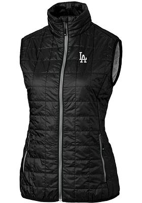 Cutter and Buck Los Angeles Dodgers Womens Rainier PrimaLoft Puffer Vest