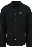 Cutter and Buck Cincinnati Bengals Mens Advantage Soft Pique Long Sleeve Dress Shirt