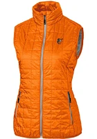 Cutter and Buck Baltimore Orioles Womens Rainier PrimaLoft Puffer Vest