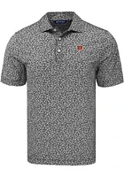 Cutter and Buck Cincinnati Bengals Mens Pike Flora Short Sleeve Polo