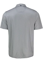 Cutter and Buck Dayton Flyers Grey Shadow Check Big and Tall Polo