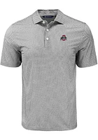 Cutter and Buck Ohio State Buckeyes Pike Diamond Dot Big Tall Polo