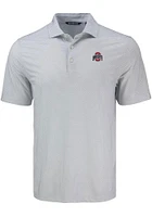 Cutter and Buck Ohio State Buckeyes Pike Diamond Dot Big Tall Polo