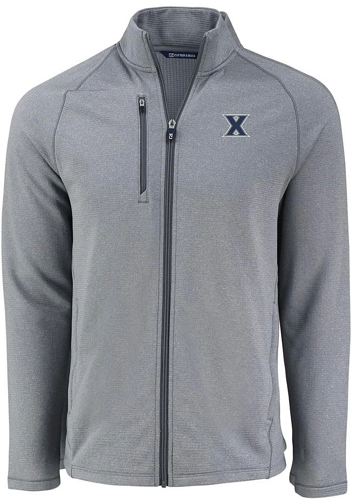 Cutter and Buck Xavier Musketeers Mens Grey Pehastin Light Weight Jacket