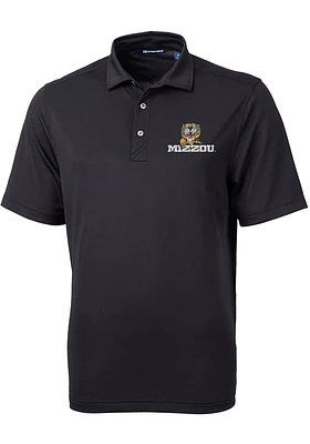 Cutter and Buck Missouri Tigers Mens Black Virtue Short Sleeve Polo