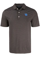 Cutter and Buck Kentucky Wildcats Mens Forge Eco Fine Line Short Sleeve Polo