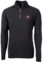 Cutter and Buck Nebraska Cornhuskers Mens Adapt Stretch Long Sleeve Qtr Zip Pullover