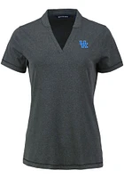 Cutter and Buck Kentucky Wildcats Womens Black Forge Short Sleeve T-Shirt